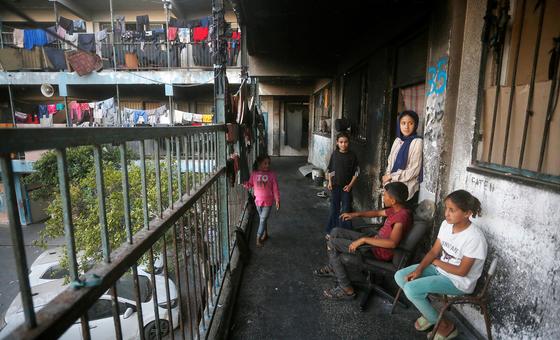 Palestinians in Gaza continue lack access to basic humanitarian needs. Palestinians in Gaza continue lack access to basic humanitarian needs.