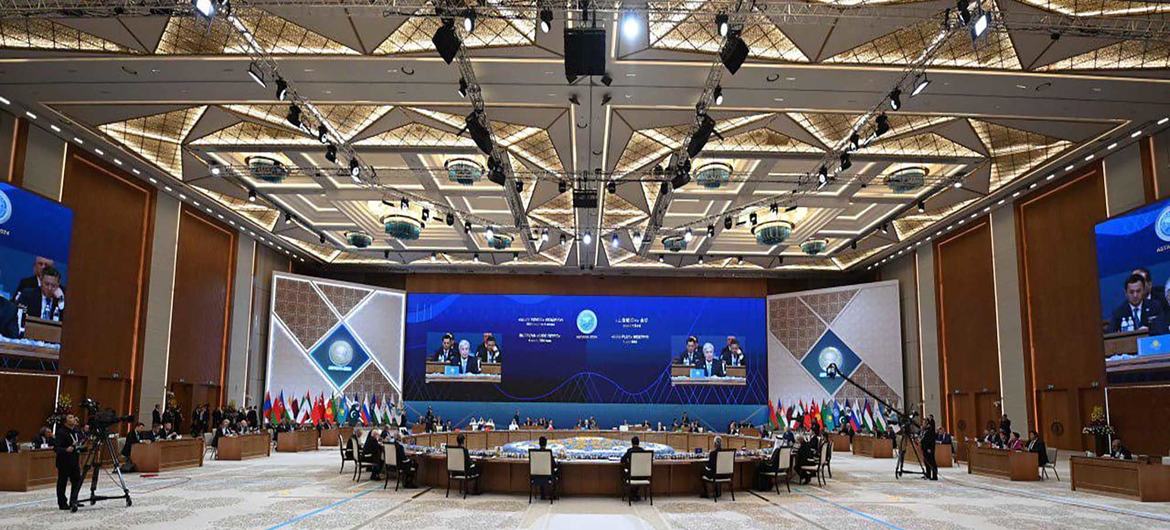 SCO+ summit in Astana.