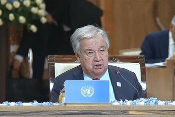 Генсек ООН выступил на саммите Шанхайской организации сотрудничества в Астане.