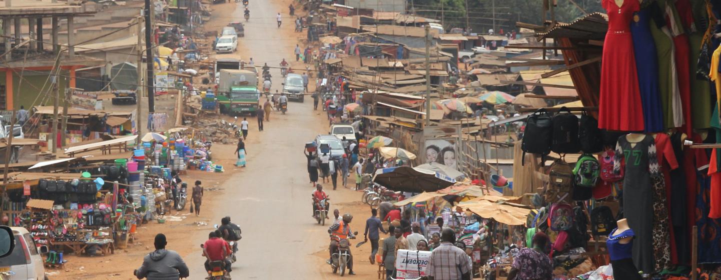 Mukono, un district de la région centrale de l'Ouganda.