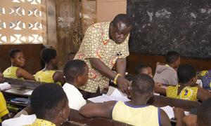 Adokwei Ayikwei-Awulley, A teacher in Ghana.