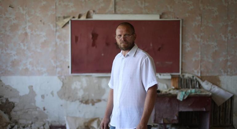 Pogorelov Oleksandr Mykolaiovych, A Teacher in Ukraine.