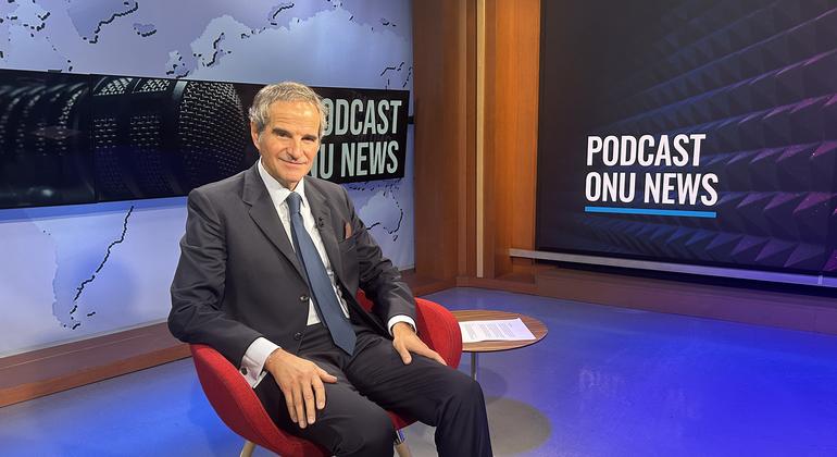 O diretor-geral da Aiea, Rafael Mariano Grossi, é o convidado do Podcast ONU News