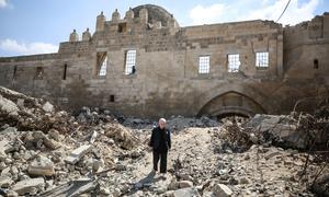 One of the largest bakeries in Khan Younis has suffered extensive damage following two years of war in Gaza.