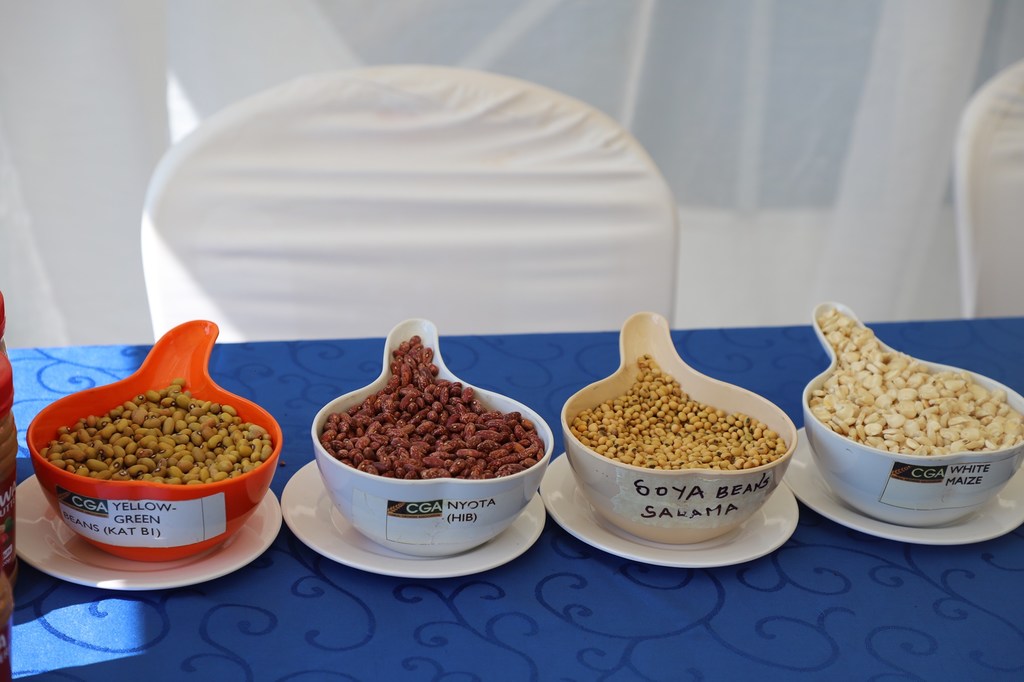 Nafaka mbalimbali zinazozalishwa kupitia kilimo-ikolojia.