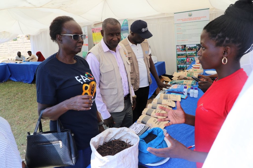 Mwakilishi wa FAO nchini Kenya, Nyabenyi Tito Tipo akizungumza na wadau na wakulima wakati wa maadhimisho ya siku ya chakula duniani huko kaunti ya Homa Bay Oktoba 28, 2025.