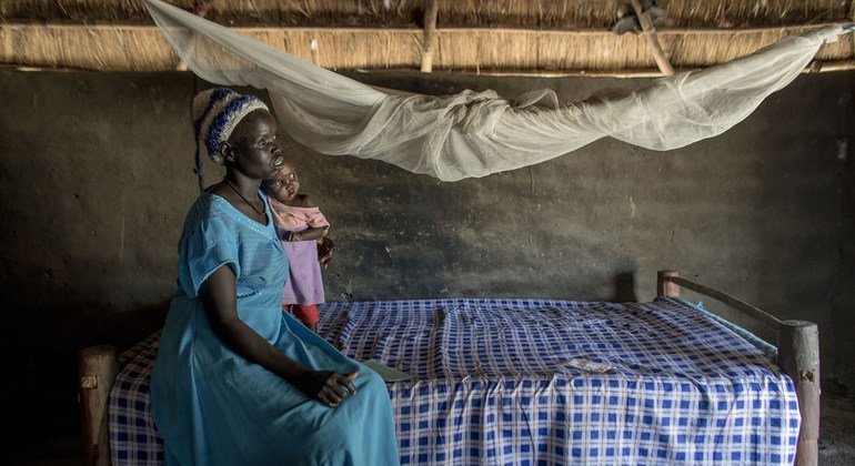 Антимоскитные сетки помогают защититься от малярии. ВОЗ рекомендует усилить меры защиты беременных женщин и детей в странах Африки к югу от Сахары. 