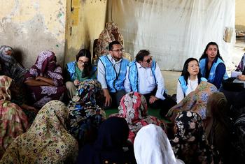  Li Fung, Representative of the Office of the High Commissioner for Human Rights (OHCHR) in Sudan, during a visit to Khartoum with Radhouane Nouicer, the Designated Expert on Sudan of the UN High Commissioner for Human Rights.