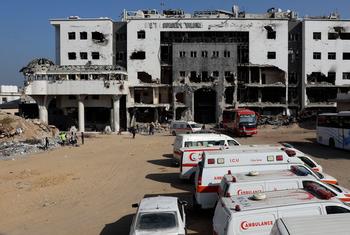 Complexo Médico Al-Shifa na Cidade de Gaza