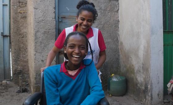 Kibra, Mwanafunzi wa darasa la saba ambaye ndoto zake za kupata elimu zilikuwa zikizongwa na changamoto za ulemavu alioupata akiwa bado mtoto mchanga amepata fursa ya kushiriki elimu jumuishi.