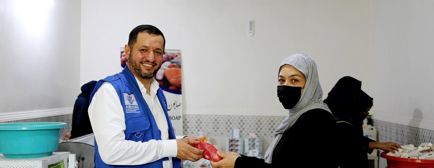 Waheeb Al-Eryani, UNDP Area Manager, Mazar-i-Sharif. 