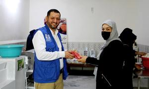 Waheeb Al-Eryani, UNDP Area Manager, Mazar-i-Sharif. 