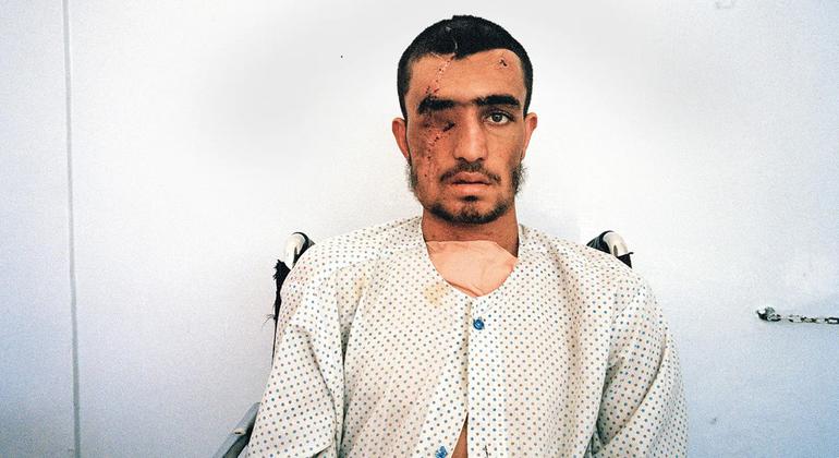 Un hôpital géré par l'ONG médicale italienne EMERGENCY.