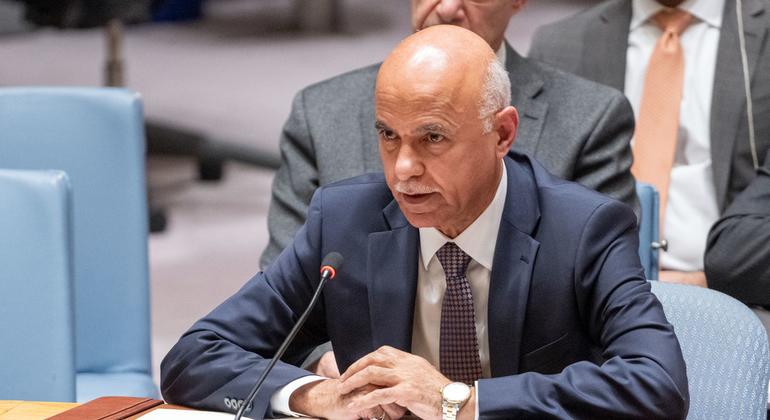 اقوام متحدہ میں عراق کے نائب مستقبل سفیر عباس قدوم عبید الفطلاوی۔