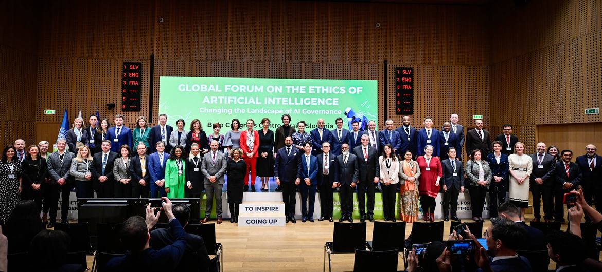 8 global tech companies commit to apply to UNESCO’s Recommendation on the Ethics of AI when designing and deploying AI systems.