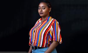 Zeinaba Mahr Aouad, 24, a resident of Djibouti, survied female genital mutilation when she was 10. Now a volunteer for the 