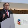 Le Secrétaire général António Guterres s'exprime lors de la 5ème Conférence des Nations Unies sur les pays les moins avancés (LDC5), à Doha, au Qatar.
