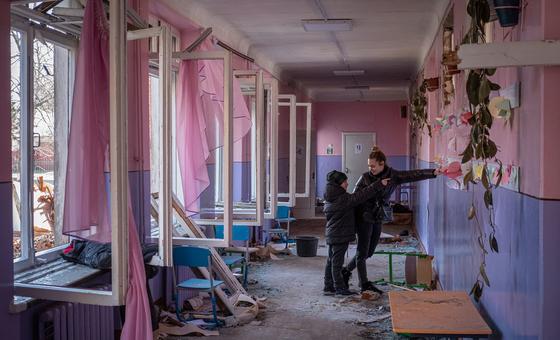 Acesso à educação piorou na Ucrânia 