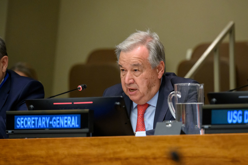 El Secretario General de la ONU, António Guterres. (Foto de archivo)