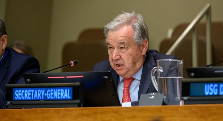 El Secretario General de la ONU, António Guterres. (Foto de archivo)