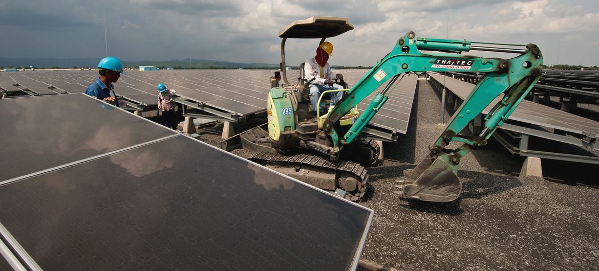 The Lopburi Solar Farm is integral to Thailand's efforts to generate energy from renewable sources.