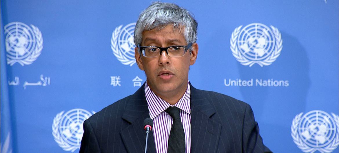 Farhan Haq, Deputy Spokesperson for the UN Secretary-General António Guterres.