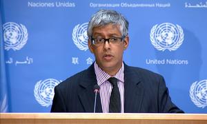 Farhan Haq, Deputy Spokesperson for the UN Secretary-General António Guterres.