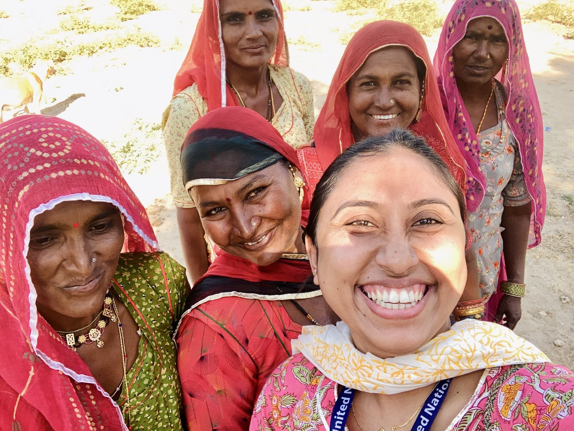 Flame, when supporting women in Rajasthan. Flame, when supporting women in Rajasthan.