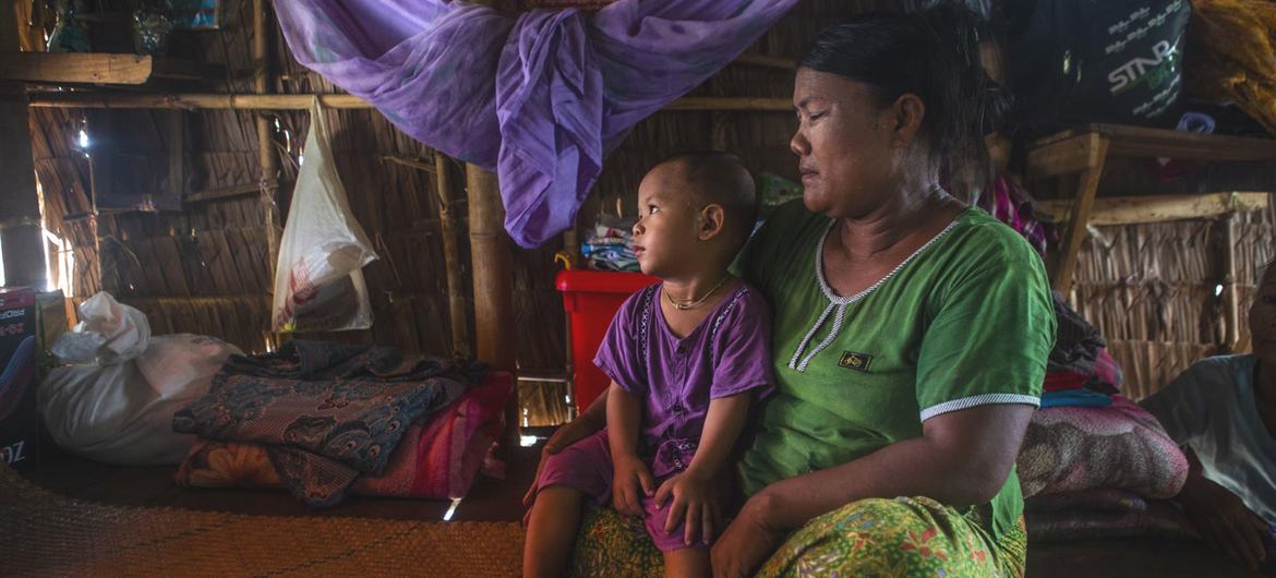 Essential child nutrition services have been expanded in Rakhine State, Myanmar.