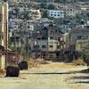Una verja instalada recientemente en el interior del campo de refugiados de Yenín, en Cisjordania.