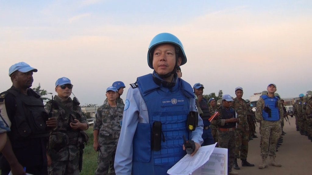 联合国和平行动部高级警务联络官文龙。