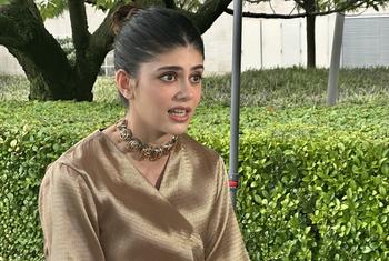 भारतीय अभिनेत्री और यूएनडीपी की युवा चैम्पियन संजना सांघी ने न्यूयॉर्क में भविष्य सम्मेलन में शिरकत की. 