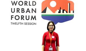 Quynh Anh Le, a high school student and youth representative of UN-Habitat Vietnam, also pledged to make her voice heard.