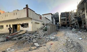 Kamal Adwan Hospital faced intense Israeli military operations on 25 October, and is among the last functioning hospitals in northern Gaza.