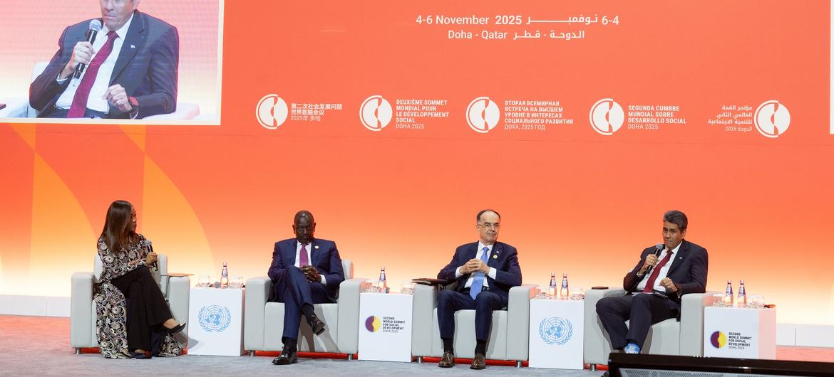 Presidents of Kenya, Albania and Palau take part in a high-level event on education. Presidents of Kenya, Albania and Palau take part in a high-level event on education.
