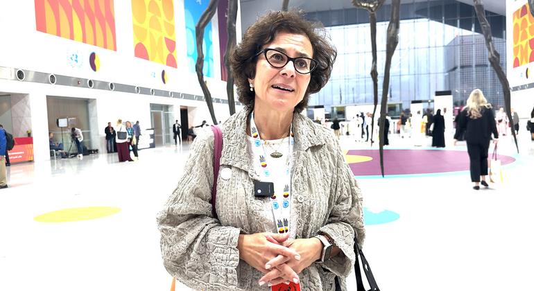 ندى الناشف، نائبة المفوض السامي لحقوق الإنسان.