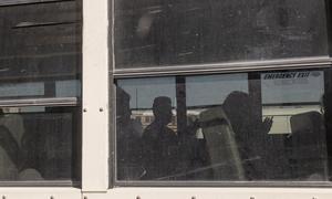 Asylum seekers arrive along the United States’ southern border. 