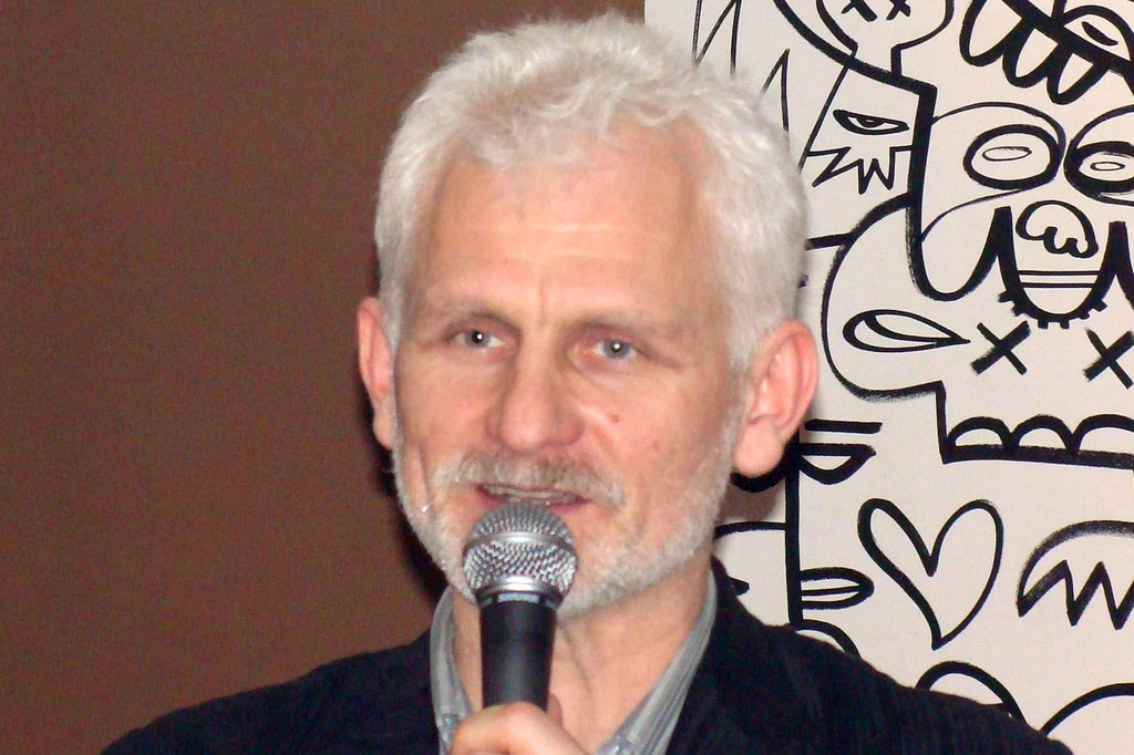 Белорусский правозащитник, лауреат Нобелевской премии мира Алесь Беляцкий.