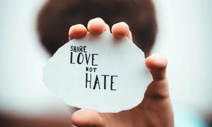 Hate speech, whether online or offline, poses a threat to democracy and human rights.