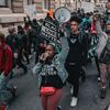 An anti-racism protest takes place in Colorado, USA. (file)