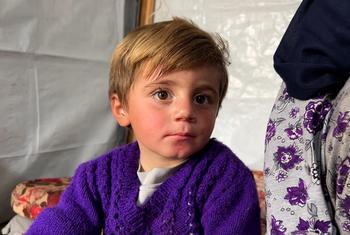 雅赞·托塔今年 3 岁，他的家人在浸信会医院院子里避难时遭到袭击，他是唯一的幸存者。他们正试图减轻他背负的痛苦记忆。