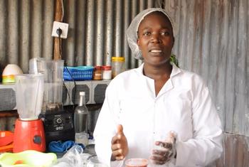 Lucy Oduor, Mwanamke mjasiriamali ambaye ni mkaazi wa eneo la Ngong lililoko katika kaunti ya Kajiado nchini Kenya.