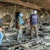 Une équipe de l'ONU composée de plusieurs agences évalue la destruction de l'hôpital Al-Shifa, dans la ville de Gaza, après la fin de la dernière opération israélienne.