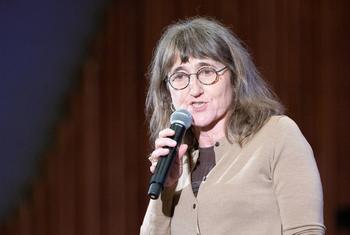 Baroness Beeban Kidron OBE, Founder 5Rights Foundation, speaks during the STI Forum Action Day on Advancing the Global Digital Compact.