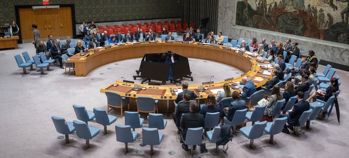 Vista general de la reunión del Consejo de Seguridad de la ONU sobre la situación en Bosnia y Herzegovina.