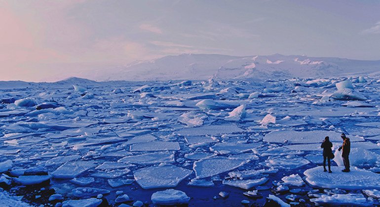Ледники в Исландии. 