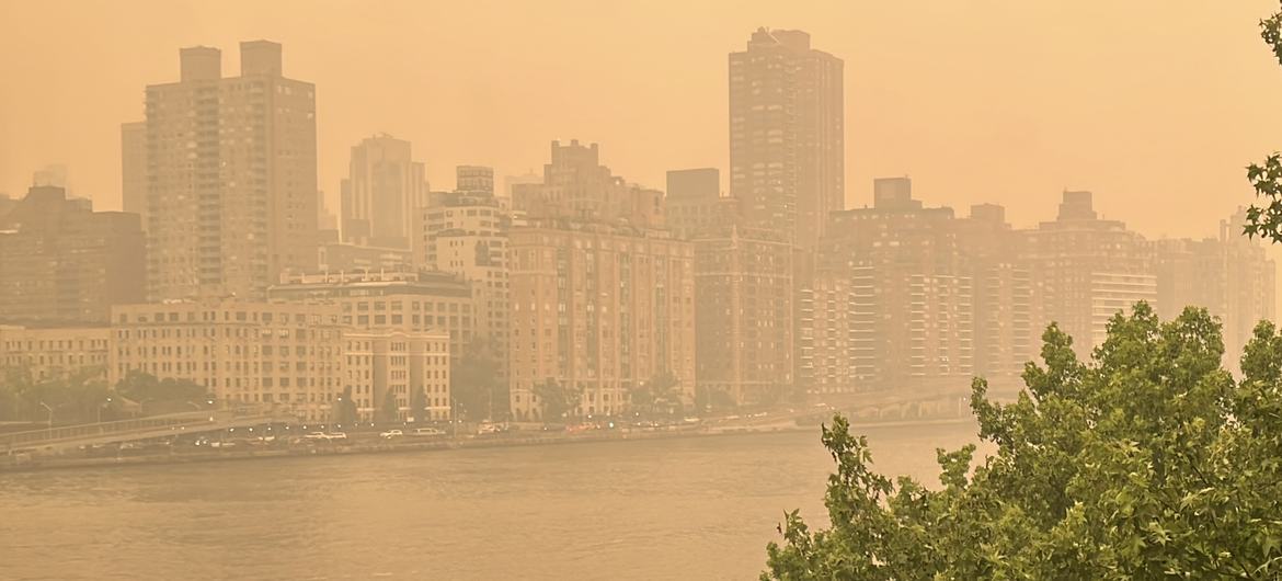 In early June 2023, strong wind brought heavy smoke from wildfires in Canada to New York City.