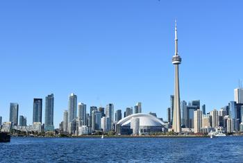 Toronto, la plus grande ville du Canada.