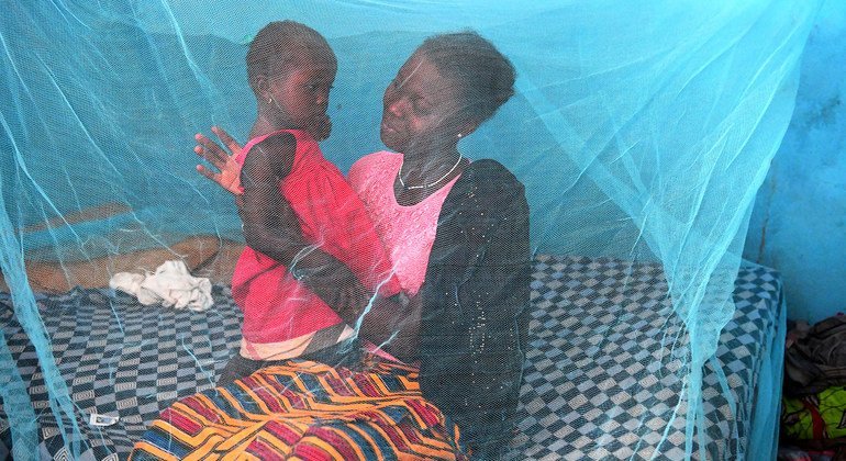 मलेरिया फैलाने वाले मच्छरों से बचाव के लिये, मच्छरदानी लगाना, एक महत्वपूर्ण ऐहतियाती उपाय है.