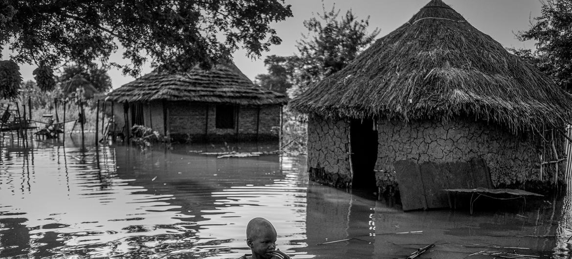 Наводнение в Южном Судане, сентябрь 2021 года.